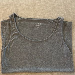 Grey Maternity Tank Size L